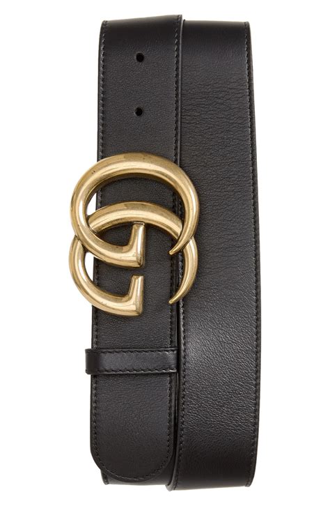 Gucci logo belts